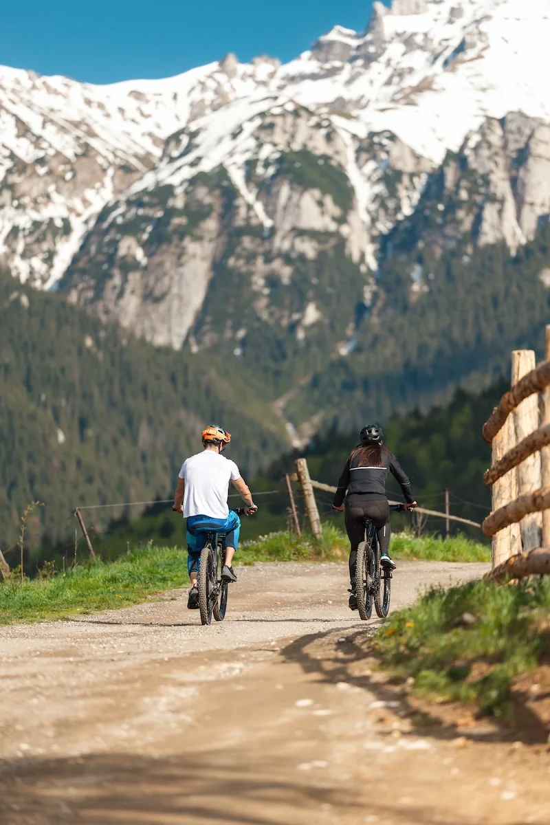 Together, on mountain roads