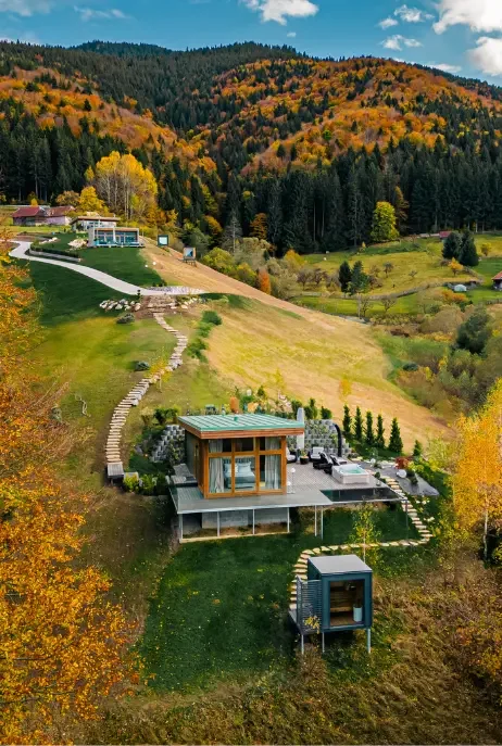 Hidden Villa în culorile toamnei